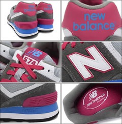 Zapatillas New Balance Clásicas de Mujer WL 574 CPW en internet
