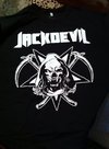 CAMISETA JACKDEVIL - "AVATAR" (INCLUI POSTER PROMOCIONAL DA BANDA + ADESIVO AVATAR PRETO)