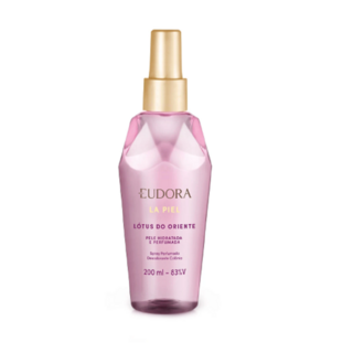 Spray Eudora Perfumado Desodorante Colônia La Piel Lótus do Oriente 200ml