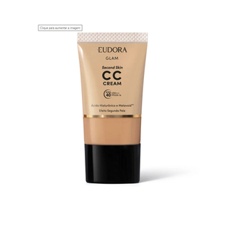 CC Cream Eudora Glam Second Skin Cor 50
