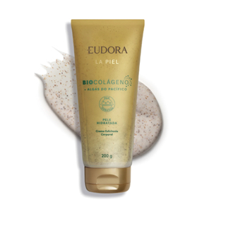 Creme Esfoliante Eudora Corporal La Piel Algas do Pacífico 200g