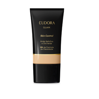 Base Eudora Líquida Glam Skin Control Cor 10 30ml
