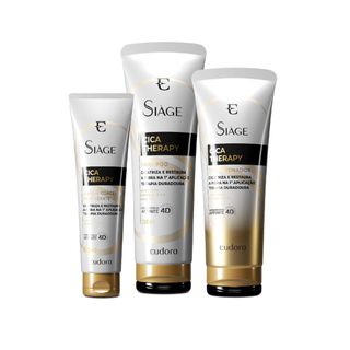 Combo Eudora Siàge Cica-Therapy: Shampoo 250ml + Condicionador 200ml + Leave-In 100ml