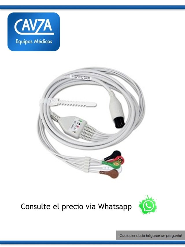 Cable Ecg De Puntas Cavza Equipos Medicos