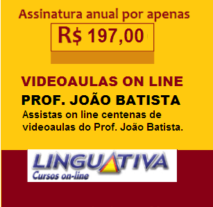 PORTUGUÊS: 8 CURSOS COMPLETOS – Prof. João Batista Gomes (Plano ANUAL)