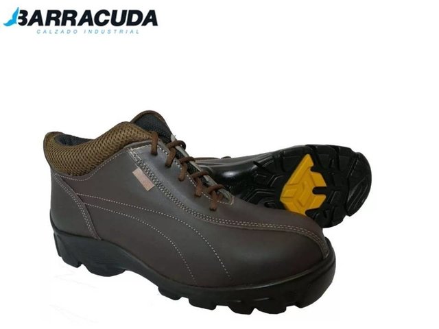 BOTA DE SEGURIDAD INDUSTRIAL MARCA BARRACUDA MODELO CONFORT