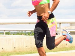 Calza CLAVELINAS , running , fitness, polisap - comprar online