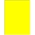 Cartaz 66x96cm Amarelo Liso