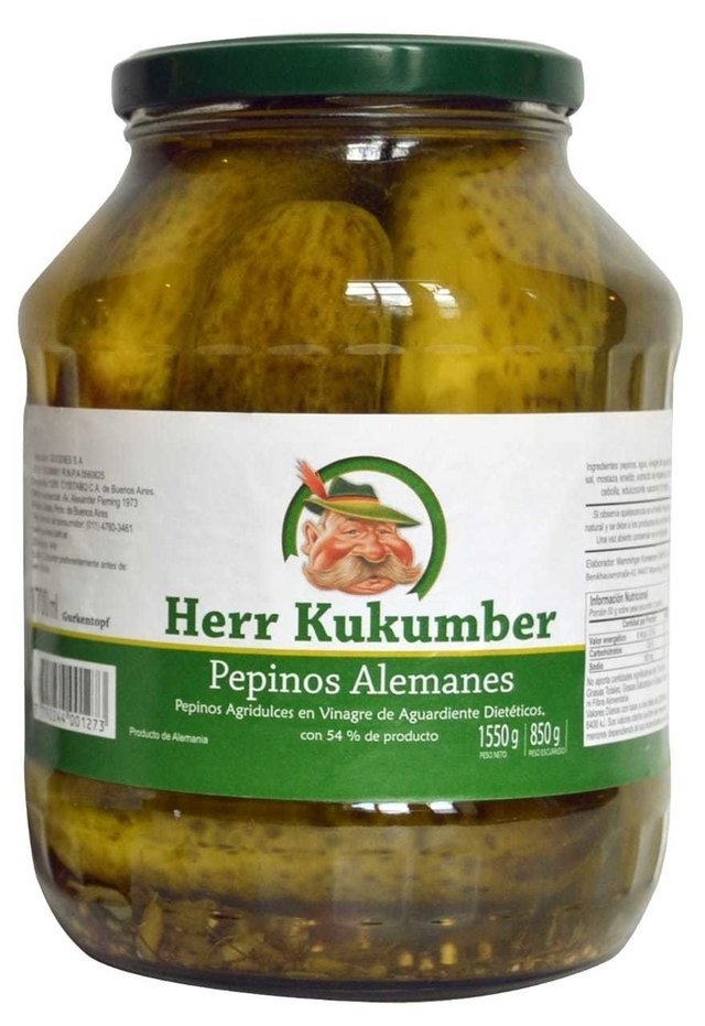 Pepinos Agridulces Alemanes X 1 5kg Herr Kukumber