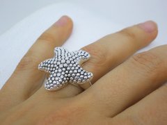 Anillo Starfish- plata - comprar online
