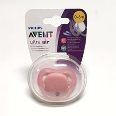 Chupete 0-6m Avent Ultra Air Liso Rosa - comprar online