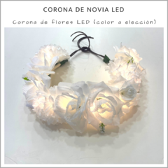 Corona de novia Led