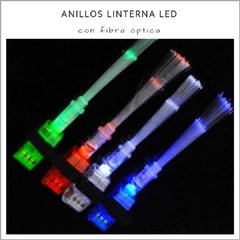 Anillos linterna led - Pack x 4 - comprar online