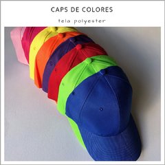 Caps de colores - Pack x 10