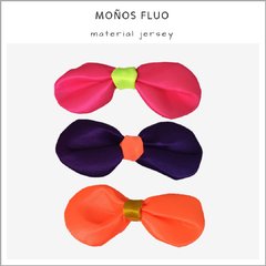 Moños fluo - Pack x 10