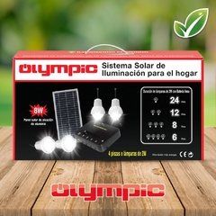 Kit Solar de Luz y carga para celular - Olympic Argentina