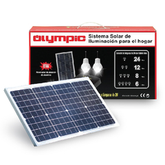 Kit Solar de Luz y carga para celular