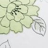 Cortina Baño Teflon Chenille Luxury Diseño Flower File