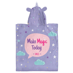 Poncho de Toalla Microfibra Disney Piñata Diseño Unis