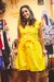 Vestido Presillas - Amarillo - tienda online