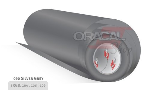 ORACAL 100 Silver grey 090 rollo 0,63 x 50mts