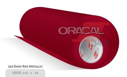 ORACAL 970M NIGHT DARK RED METALLIC 368 Premium Wrapping Cast