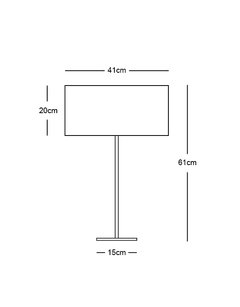 Lámpara de Mesa "Lei" - comprar online