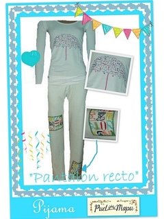 PIJAMA"Paraguas con notas musicales"