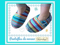 PANTUFLAS DE VERANO "PUEL MAPU"