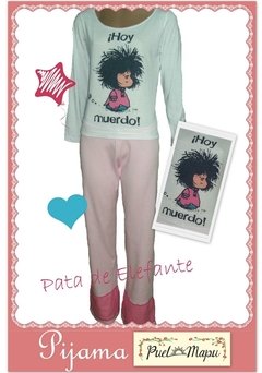 Pijama Mafalda "Hoy Muerdo"....