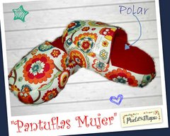 Pantuflas de mujer "Puel Mapu"