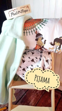 Pijama "Puel Mapu" en internet