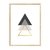 Triángulos I - Sur Arte Shop - Láminas y Cuadros