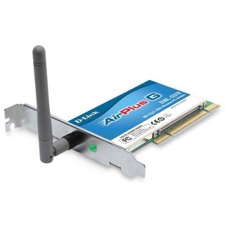 Placa de Rede Wireless PCI D-Link 54Mbps, DWL-G510