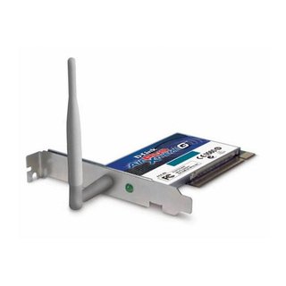 Placa de Rede Wireless PCI D-Link 108Mbps 802.11b/g, DWL-G520