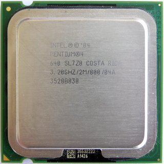 Intel Pentium 4 Processor 640 supporting HT Technology, SL7Z8