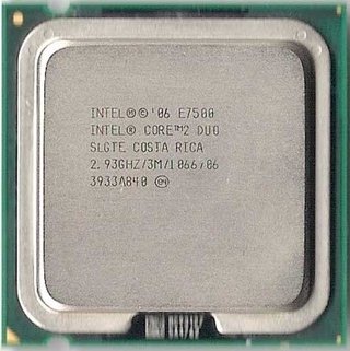 Intel Core 2 Duo Processor E7500, SLGTE