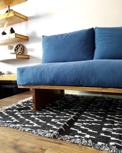 Sillón Ikigai sustentable en madera y textil - tienda online