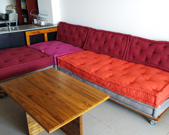 Base de colchón con respaldo Sendai whells madera sustentable - FENIX manufactura de muebles