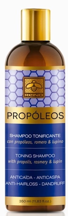 Propóleos Shampoo Tonificante Anticaída Anticaspa - Reino de la Miel