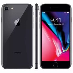 iPhone 8 64GB Preto, processador de 2.38Ghz Hexa-Core, Bluetooth Versão 5.0, Sistema iOS 11, 4K UHD (3840 x 2160 pixels) 60 fps, A-GPS, GeoTagging, GLONASS, BeiDou, Quad-Band 850/900/1800/1900