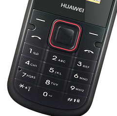 Celular Desbloqueado Huawei G3511 Preto/ Vermelho Dual Chip c/ Rádio FM, MP3 e Fone de Ouvido - loja online