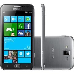 Celular Desbloqueado Samsung Ativ S I8750 Prata com Windows Phone 8, Câm. 8MP + 1.2 MP Frontal, 3G, Wi-Fi, GPS, MP3, Bluetooth e Tela Full Touch