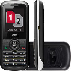 Celular Desbloqueado Meu 405 com Dual Chip, Câmera VGA, Rádio FM, MP3 e Fone