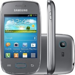 Smartphone Samsung Galaxy Pocket Neo Prata GT-S5310 com Tela 3", Android 4.1, Wi-Fi, 3G, GPS, Câmera 2MP, Rádio FM, MP3 e Bluetooth