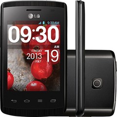 LG E415 L1 II DUAL CHIP NACIONAL CAM 2MP WIFI GPS 4GB 3G TELA 3"