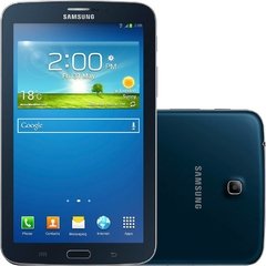 Tablet Samsung Galaxy Tab 3 3G SM-T211M Branco Tela 7", TV Digital, 8GB*, Processador Dual Core 1.2GHz, Câmera 3MP, Wi-Fi, AGPS E Android 4.1 preto
