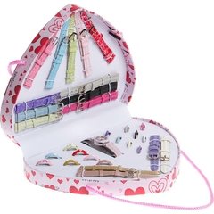 Kit Relógio Feminino Infantojuvenil Analógico Shiny Toys Model 4 - Rosa - comprar online