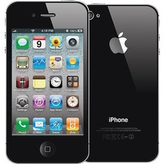 iPhone 4 Preto 8GB Apple - iOS 6 - 3G - Wi-Fi - Tela 3.5" - Câmera de 5MP, - comprar online