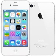 iPhone 4S Apple 8GB com Câmera 8MP, Touch Screen, 3G, GPS, MP3, Bluetooth e Wi-Fi - Branco - comprar online
